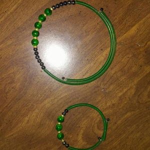 🍒Choker and braclet set